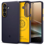 Удароустойчив кейс с MagSafe за Samsung Galaxy S26 от Spigen Nano Pop - Blueberry Navy
