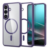 Удароустойчив кейс с MagSafe пръстен за Samsung Galaxy S26 от Spigen Ultra Hybrid Mag - Deep Purple