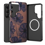 Твърд калъф с MagSafe пръстен за Samsung Galaxy S26 Ultra от Tech-Protect Lamano - Velvet Night