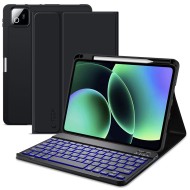 Калъф с блутут клавиатура за Xiaomi Pad 7 / 7 Pro / 8 / 8 Pro 11.2 от Tech-Protect SC Pen - Black