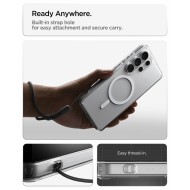Удароустойчив кейс с MagSafe пръстен за Samsung Galaxy S26 Ultra от Spigen Ultra Hybrid Mag - Clear / White