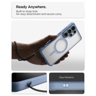 Удароустойчив кейс с MagSafe пръстен за Samsung Galaxy S26 Ultra от Spigen Ultra Hybrid Mag - Light Blue