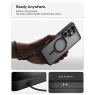 Удароустойчив кейс с MagSafe пръстен за Samsung Galaxy S26 Ultra от Spigen Ultra Hybrid Mag - Matte Black