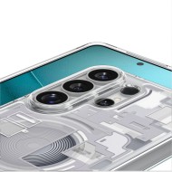 Удароустойчив кейс с MagSafe за Samsung Galaxy S26 Ultra от Spigen Ultra Hybrid - Zero One White