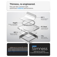 Удароустойчив кейс с MagSafe за Samsung Galaxy S26 Ultra от Spigen Ultra Hybrid - Zero One White