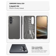 Силиконов кейс за Samsung Galaxy S26+ Plus от Spigen Liquid Air - Marble Grey