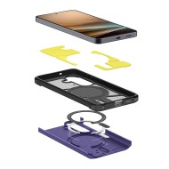 Удароустойчив, твърд кейс с MagSafe за Samsung Galaxy S26+ Plus от Spigen Tough Armor Mag - Ash Violet