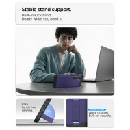 Удароустойчив, твърд кейс с MagSafe за Samsung Galaxy S26+ Plus от Spigen Tough Armor Mag - Ash Violet
