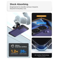 Удароустойчив, твърд кейс с MagSafe за Samsung Galaxy S26+ Plus от Spigen Tough Armor Mag - Ash Violet