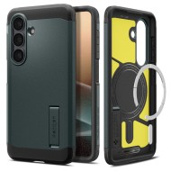 Удароустойчив, твърд кейс с MagSafe за Samsung Galaxy S26+ Plus от Spigen Tough Armor Mag - Abyss Green