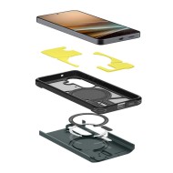 Удароустойчив, твърд кейс с MagSafe за Samsung Galaxy S26+ Plus от Spigen Tough Armor Mag - Abyss Green