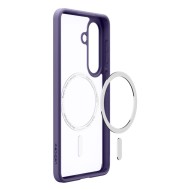 Удароустойчив кейс с MagSafe пръстен за Samsung Galaxy S26+ Plus от Spigen Ultra Hybrid Mag - Deep Purple
