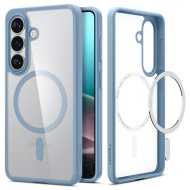 Удароустойчив кейс с MagSafe пръстен за Samsung Galaxy S26+ Plus от Spigen Ultra Hybrid Mag - Light Blue