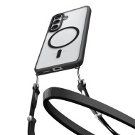 Удароустойчив кейс с MagSafe пръстен за Samsung Galaxy S26+ Plus от Spigen Ultra Hybrid Mag - Matte Black