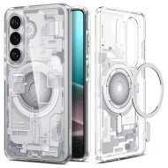 Удароустойчив кейс с MagSafe за Samsung Galaxy S26+ Plus от Spigen Ultra Hybrid - Zero One White