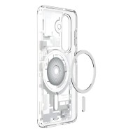 Удароустойчив кейс с MagSafe за Samsung Galaxy S26+ Plus от Spigen Ultra Hybrid - Zero One White