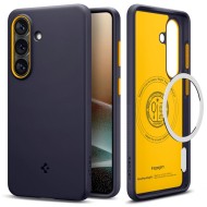 Удароустойчив кейс с MagSafe за Samsung Galaxy S26 от Spigen Nano Pop - Blueberry Navy