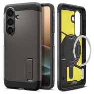 Удароустойчив, твърд кейс с MagSafe за Samsung Galaxy S26 от Spigen Tough Armor Mag - Gunmetal
