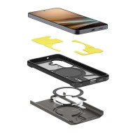 Удароустойчив, твърд кейс с MagSafe за Samsung Galaxy S26 от Spigen Tough Armor Mag - Gunmetal