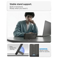 Удароустойчив, твърд кейс с MagSafe за Samsung Galaxy S26 от Spigen Tough Armor Mag - Gunmetal