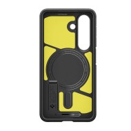 Удароустойчив, твърд кейс с MagSafe за Samsung Galaxy S26 от Spigen Tough Armor Mag - Black