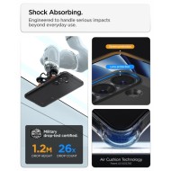 Удароустойчив, твърд кейс с MagSafe за Samsung Galaxy S26 от Spigen Tough Armor Mag - Black