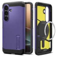 Удароустойчив, твърд кейс с MagSafe за Samsung Galaxy S26 от Spigen Tough Armor Mag - Ash Violet