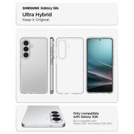 Удароустойчив кейс за Samsung Galaxy S26 от Spigen Ultra Hybrid - Crystal Clear