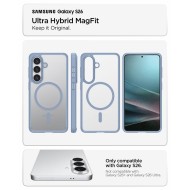 Удароустойчив кейс с MagSafe пръстен за Samsung Galaxy S26 от Spigen Ultra Hybrid Mag - Light Blue