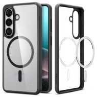Удароустойчив кейс с MagSafe пръстен за Samsung Galaxy S26 от Spigen Ultra Hybrid Mag - Matte Black