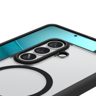 Удароустойчив кейс с MagSafe пръстен за Samsung Galaxy S26 от Spigen Ultra Hybrid Mag - Matte Black