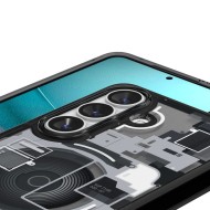 Удароустойчив кейс с MagSafe за Samsung Galaxy S26 от Spigen Ultra Hybrid - Zero One Black