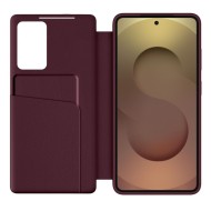 Кожен, активен тефтер за Samsung Galaxy S26 Ultra от Tech Protect Smart Wallet - Mulberry