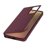 Кожен, активен тефтер за Samsung Galaxy S26 Ultra от Tech Protect Smart Wallet - Mulberry
