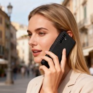 Кожен тефтер за Samsung Galaxy A57 5G ot Tech-Protrct Wallet RS -Black/Red