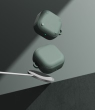 Силиконов калъф с MagSafe за слушалки Samsung Galaxy Buds 4 / 4 Pro от Ringke Onyx Magnetic - Sage Green