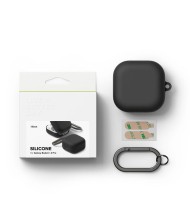 RINGKE SILICONE SAMSUNG GALAXY BUDS 4 / 4 PRO BLACK