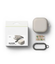 RINGKE SILICONE SAMSUNG GALAXY BUDS 4 / 4 PRO STONE