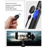 SPIGEN S581W MAGSAFE BLUETOOTH SELFIE STICK TRIPOD BLACK