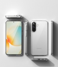 Удароустойчив твърд кейс за Samsung Galaxy A57 5G от Ringke Fusion - Clear