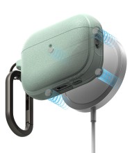 Силиконов калъф с MagSafe за слушалки Apple AirPods Pro 3 от Ringke Onyx Magnetic - Mint