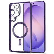 Твърд кейс с MagSafe и протектор за камерата на Samsung Galaxy S26 Ultra от Tech-Protect MagFlex - Cobalt Violet