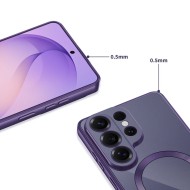 Твърд кейс с MagSafe и протектор за камерата на Samsung Galaxy S26 Ultra от Tech-Protect MagFlex - Cobalt Violet