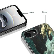 Твърд калъф с MagSafe пръстен за iPhone 16e / 17e от Tech-Protect Lamano - Verde Aura