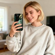 Твърд калъф с MagSafe пръстен за iPhone 16e / 17e от Tech-Protect Lamano - Verde Aura