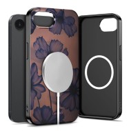 Твърд калъф с MagSafe пръстен за iPhone 16e / 17e от Tech-Protect Lamano - Velvet Night
