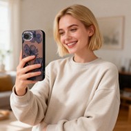 Твърд калъф с MagSafe пръстен за iPhone 16e / 17e от Tech-Protect Lamano - Velvet Night