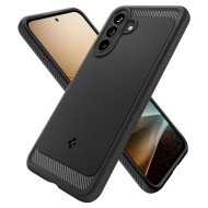 Удароустойчив кейс за Samsung Galaxy A37 5G от Spigen Rugged Armor - Matte Black