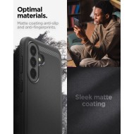 Удароустойчив кейс за Samsung Galaxy A37 5G от Spigen Rugged Armor - Matte Black