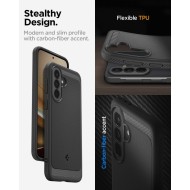 Удароустойчив кейс за Samsung Galaxy A37 5G от Spigen Rugged Armor - Matte Black